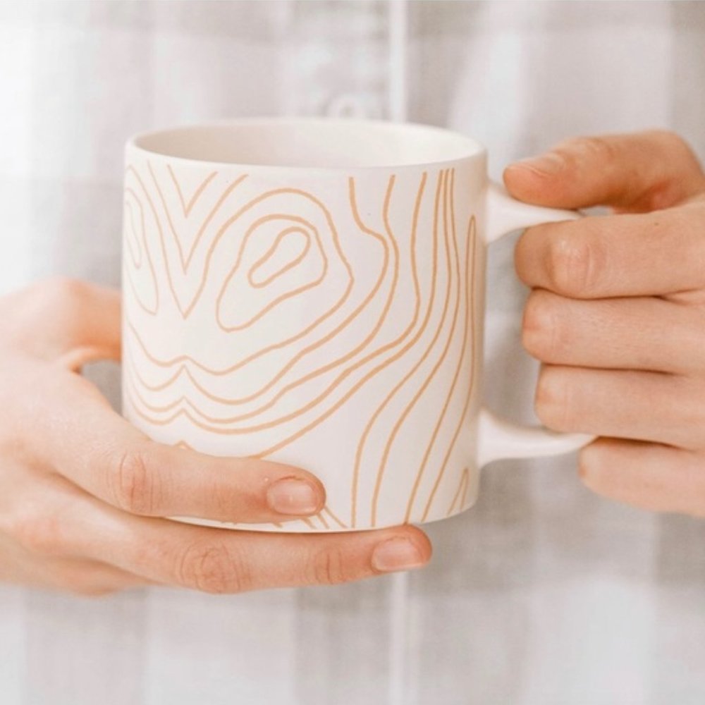 🎉2xHP🎉 ☕️☕️ NIB Whitney Kerney Set of 2 Mugs ☕️☕️ - Picture 4 of 6